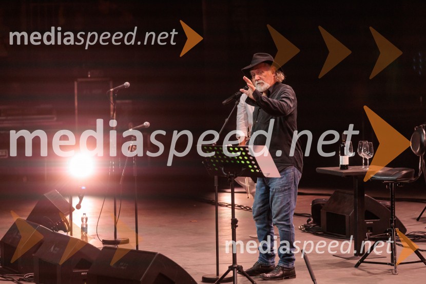  Rade Šerbedžija, igralec, glasbenikRade Šerbedžija: Moj klobuk ima 3 luknje, Ljubljana Festival