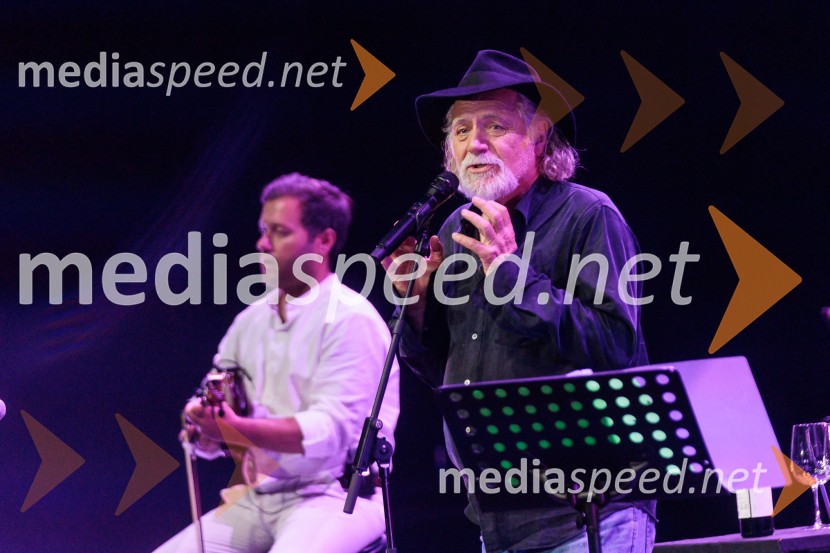  Rade Šerbedžija, igralec, glasbenikRade Šerbedžija: Moj klobuk ima 3 luknje, Ljubljana Festival