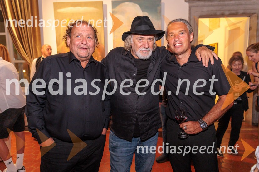  Darko  Brlek, direktor in umetniški vodja, Festival Ljubljana;  Rade Šerbedžija, igralec, glasbenik;  Tadej Avsec, Libra premia, Zavarovalno posredniška družba d.o.o.Rade Šerbedžija: Moj klobuk ima 3 luknje, Ljubljana Festival