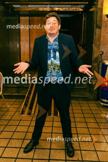  Tin Vodopivec, stand up komikFestival Panč se je začel s slovenskim introm