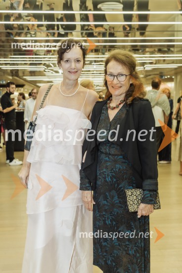 dr. Mateja Gaber, predsednica Akademskega zbora Filozofske fakultete;  Lane Stranić, nekdanja baletna plesalkaSvetlana Zaharova & Vadim Repin s prireditvijo Pas-De-Deux For Toes and Fingers