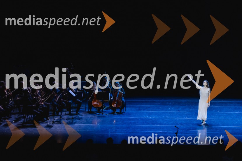  Svetlana Zaharova , baletna plesalkaSvetlana Zaharova & Vadim Repin s prireditvijo Pas-De-Deux For Toes and Fingers