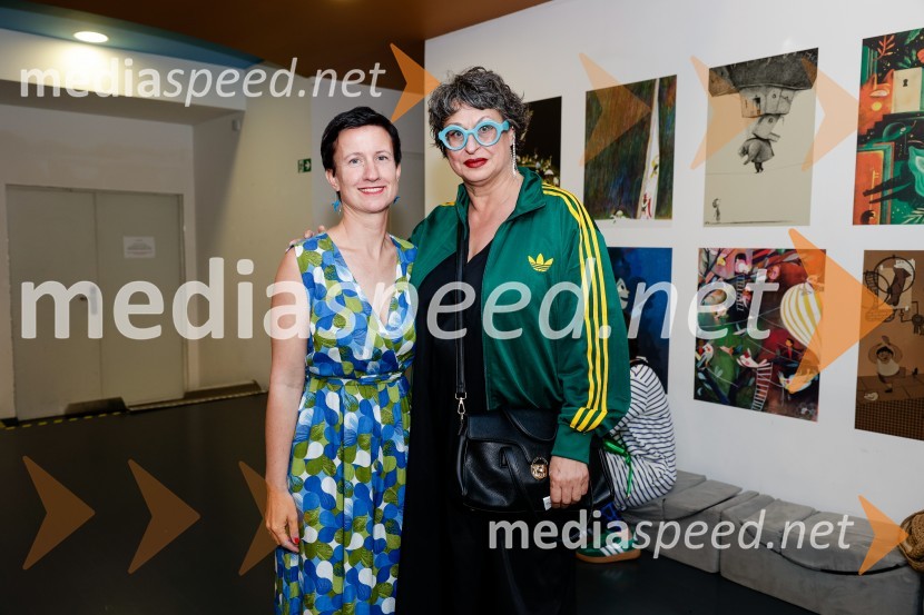  Maja Vižin, izvršna producentka festivala Mladi levi;  Urška Comino, samozaposlena v kulturiMladi levi 2025, otvoritev festivala