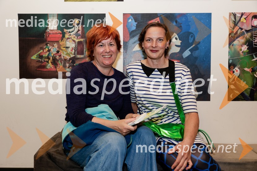  Una  Bauer, kritičarka;  Alma  Redžić Selimović, direktorica BunkerjaMladi levi 2025, otvoritev festivala