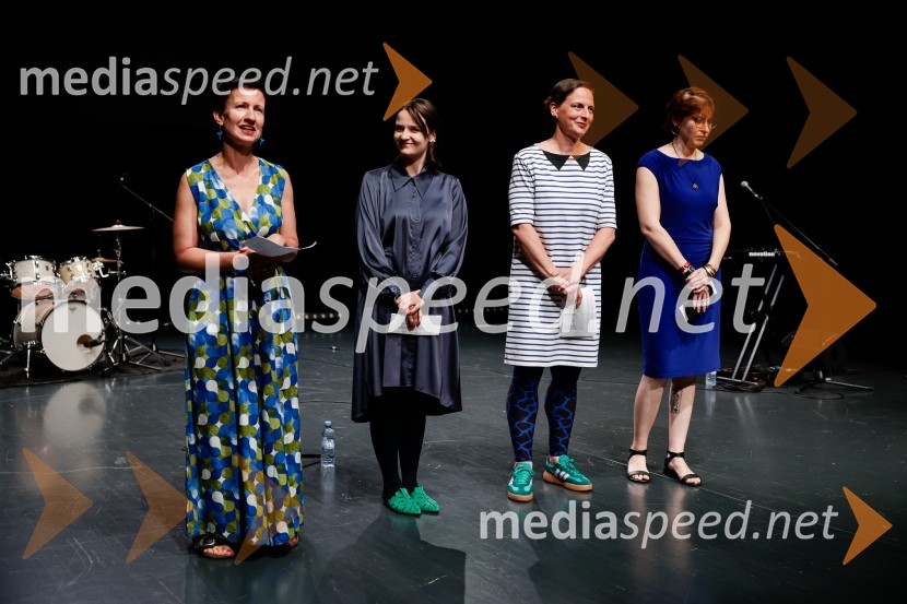  Maja Vižin, izvršna producentka festivala Mladi levi;  Klara  Drnovšek Solina, sokuratorica programa Mladi levi;  Alma  Redžić Selimović, direktorica Bunkerja;  Špela  Kopitar, vodja programa Stare elektrarneMladi levi 2025, otvoritev festivala