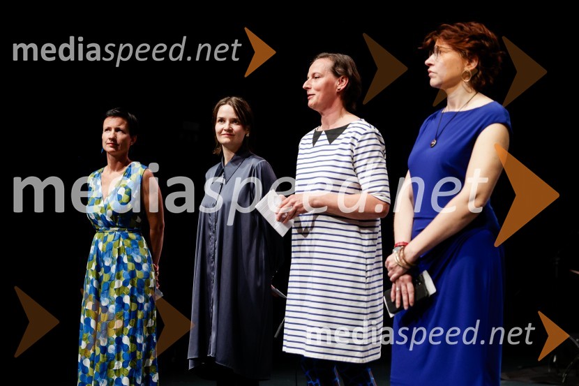  Maja Vižin, izvršna producentka festivala Mladi levi;  Klara  Drnovšek Solina, sokuratorica programa Mladi levi;  Alma  Redžić Selimović, direktorica Bunkerja;  Špela  Kopitar, vodja programa Stare elektrarneMladi levi 2025, otvoritev festivala