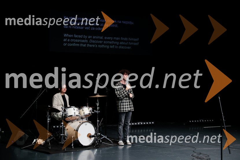  Alice Sinigaglia, italijanska umetnica;  Davide Sinigaglia, italijanskii umetnikMladi levi 2025, otvoritev festivala