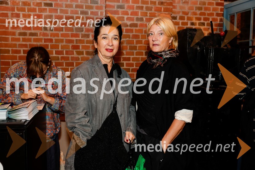  Zdenka Badovinac, kustosinja;  Aleksandra  Vajd, oblikovalkaMladi levi 2025, otvoritev festivala