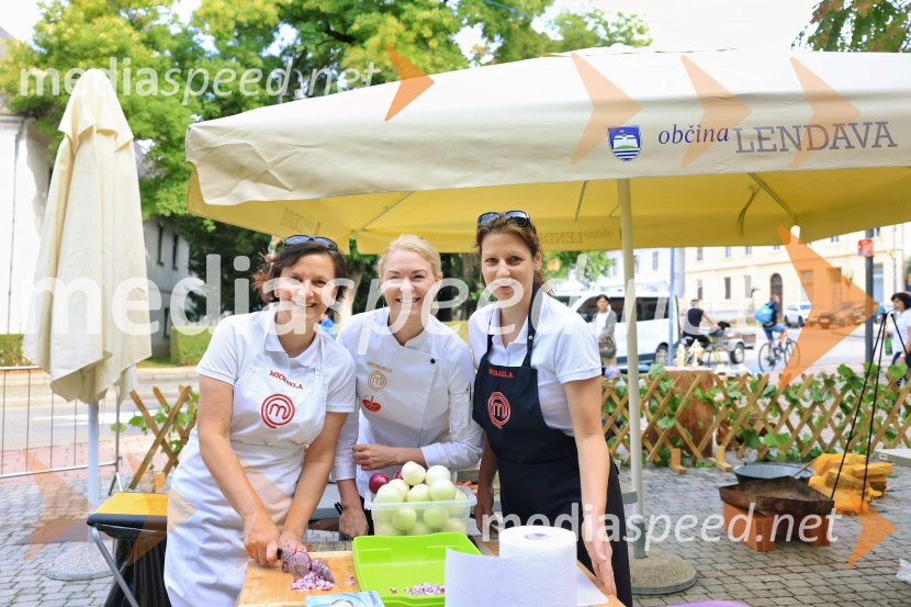  Aleksandra Sarjaš, Občina Lendava;  Miša Koplova, Masterchef Slovenija 2025, zmagovalka ;  Urška LobnikarBogračfest 2025: kulinarični vrhunec Festivala Vinarium
