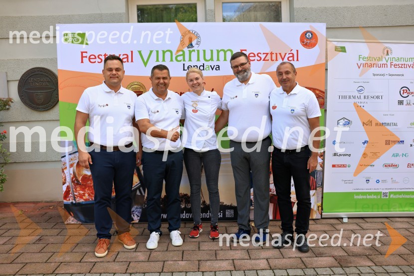  ... ;  Janez Magyar, župan, Občina Lendava;  Miša Koplova, Masterchef Slovenija 2025, zmagovalka ;  ... ;  Andrej Matjašec, podžupan, Občina LendavaBogračfest 2025: kulinarični vrhunec Festivala Vinarium