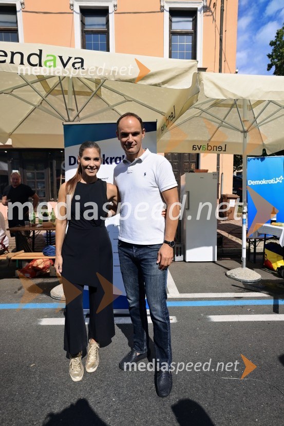  Eva Irgl, poslanka Državnega zbora Republike Slovenije;  Anže Logar, predsednik stranke Demokrati, poslanec Državnega zbora Republike SlovenijeBogračfest 2025: kulinarični vrhunec Festivala Vinarium