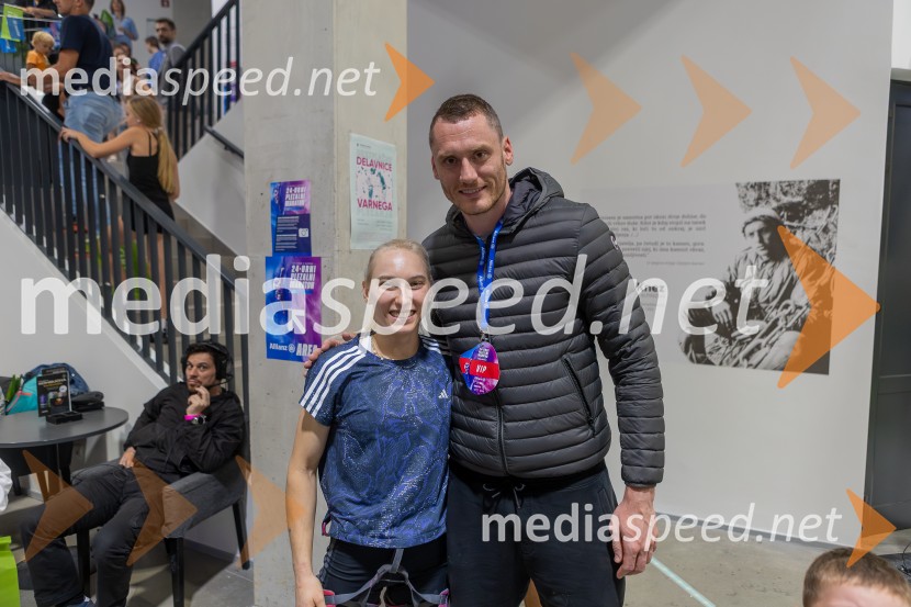  Janja Garnbret, športna plezalka;  ... Plezalni maraton z Janjo Garnbret