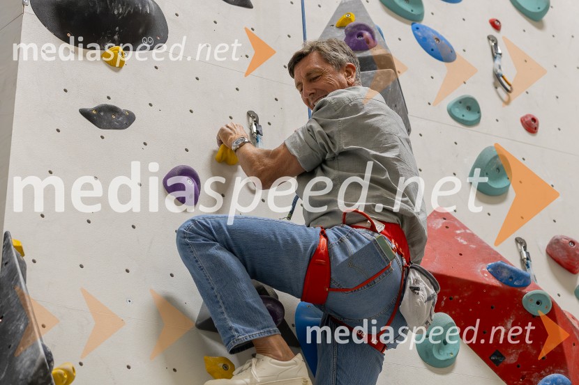  Borut Pahor, nekdanji predsednik Republike SlovenijePlezalni maraton z Janjo Garnbret