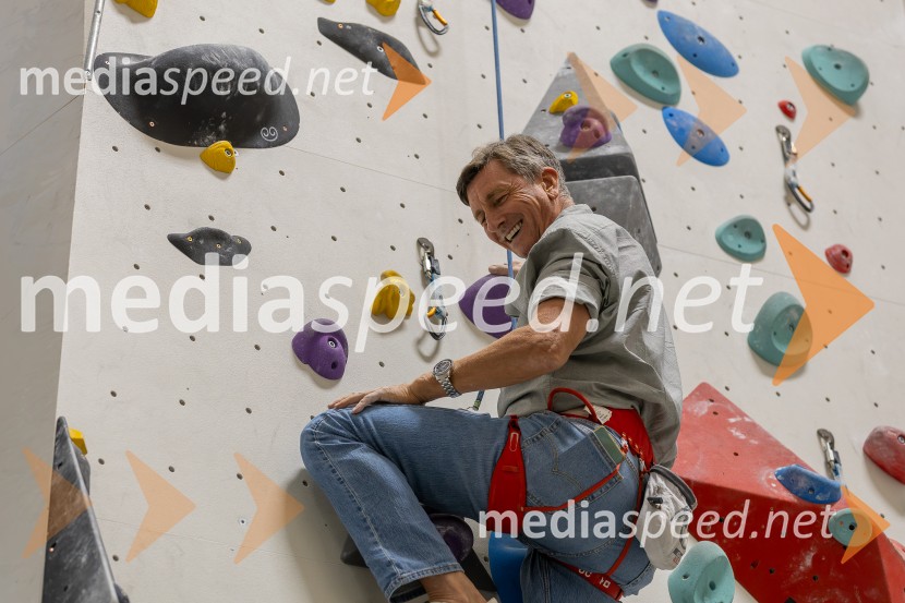  Borut Pahor, nekdanji predsednik Republike SlovenijePlezalni maraton z Janjo Garnbret