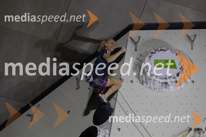  Janja Garnbret, športna plezalkaPlezalni maraton z Janjo Garnbret