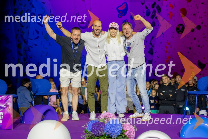  ... ;  ... ;  Janja Garnbret, športna plezalka;  ... Plezalni maraton z Janjo Garnbret