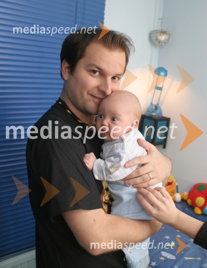 Zvone Tomac in sin NikoNatka Geržina in Zvone Tomac