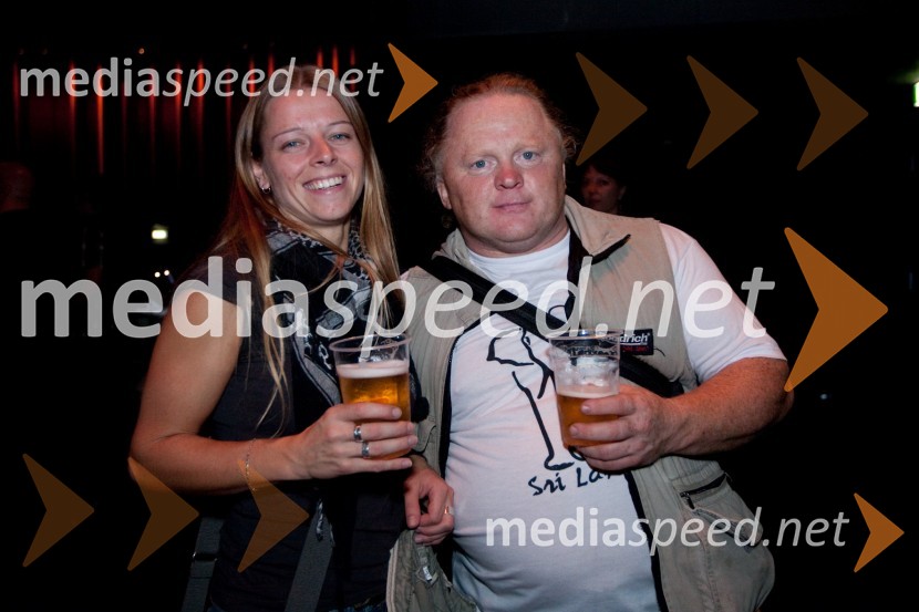 Darija Kutin in Vili Lamovšek, fotografLaibach in Juno Reactor, koncert