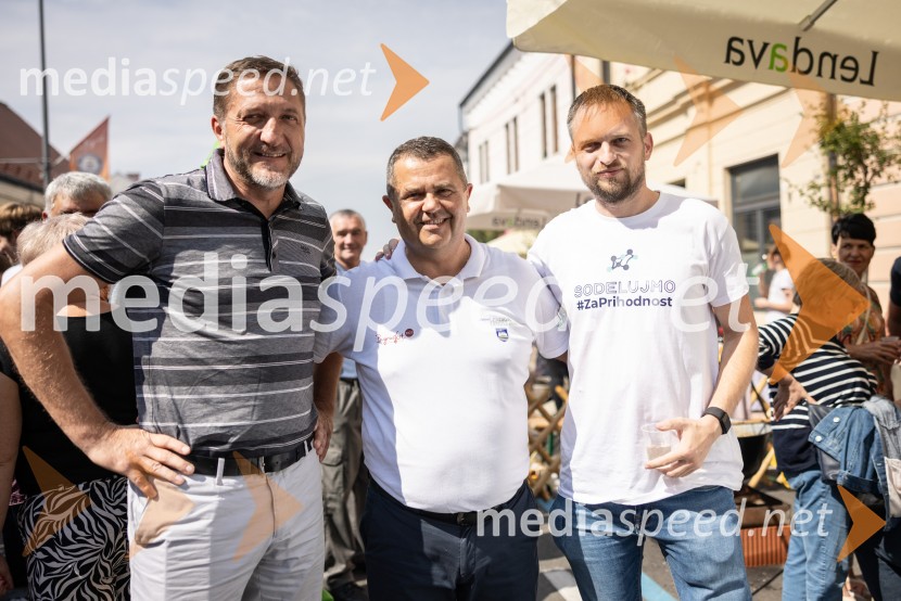 Klemen Boštjančič, minister za finance;  Janez Magyar, župan, Občina Lendava;  ... Bogračfest 2025: kulinarični vrhunec Festivala Vinarium