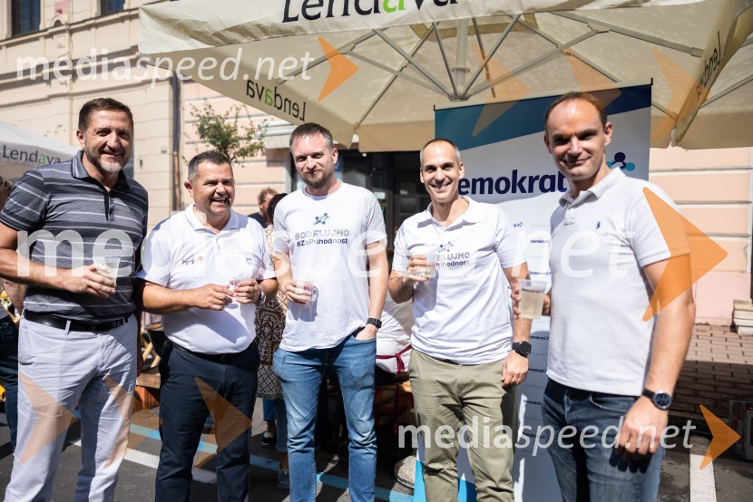  Klemen Boštjančič, minister za finance;  Janez Magyar, župan, Občina Lendava;  ... ;  ... ;  Anže Logar, predsednik stranke Demokrati, poslanec Državnega zbora Republike SlovenijeBogračfest 2025: kulinarični vrhunec Festivala Vinarium