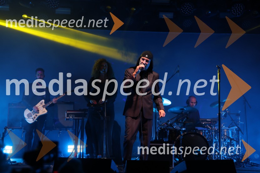  Milan Fras, vokal, skupina LaibachLaibach na Letnem odru Ruše