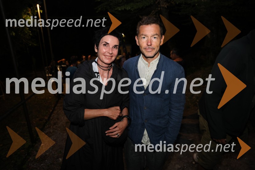  Tajka  Šnuderl Novak;  Aleš Novak, umetniški direktor Festival Borštnikovo srečanjeLaibach na Letnem odru Ruše