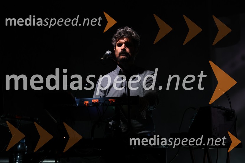  Luka Jamnik, klaviature, skupina LaibachLaibach na Letnem odru Ruše