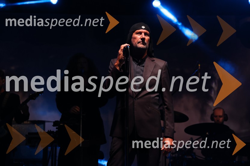  Milan Fras, vokal, skupina LaibachLaibach na Letnem odru Ruše