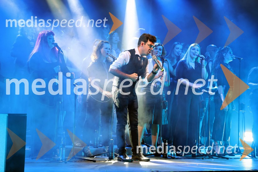 Perpetuum Jazzile navdušili na Letnem odru Ruše