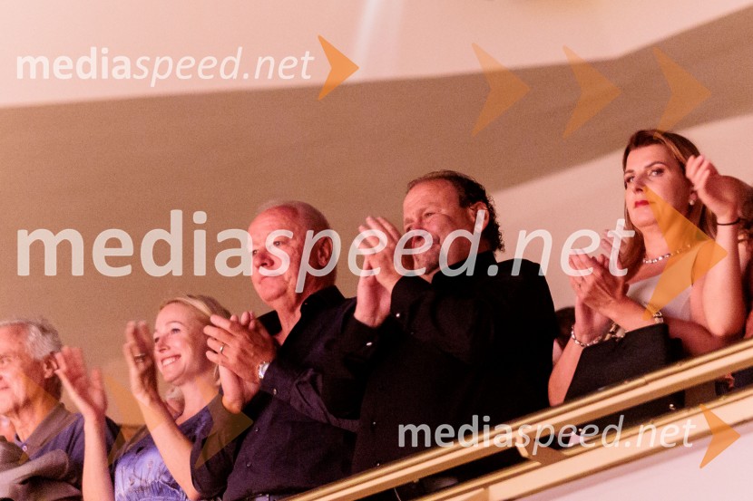  Darko  Brlek, direktor in umetniški vodja, Festival Ljubljana;  Janja LambergerVečer Puccinijeve glasbe, Ljubljana Festival