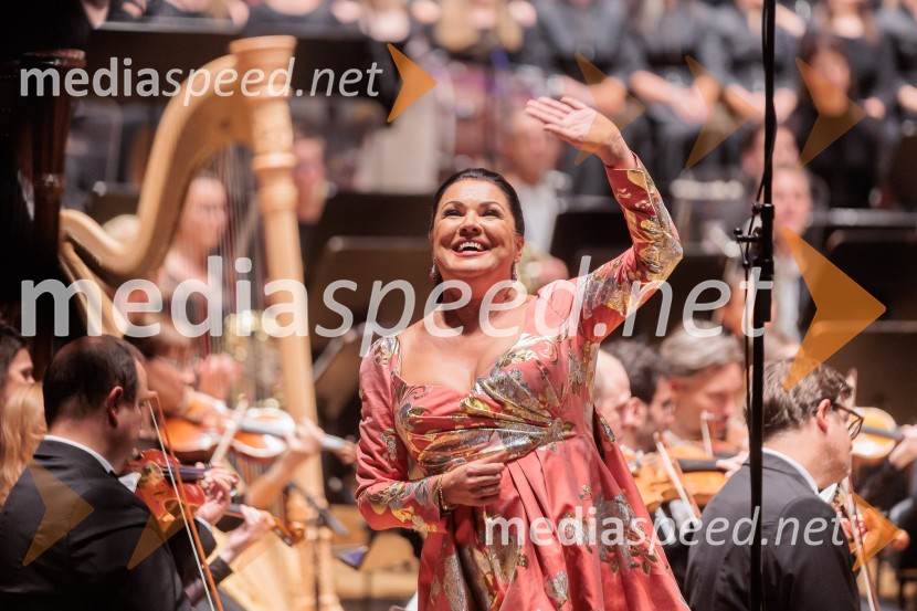  Anna Netrebko, sopranistkaVečer Puccinijeve glasbe, Ljubljana Festival