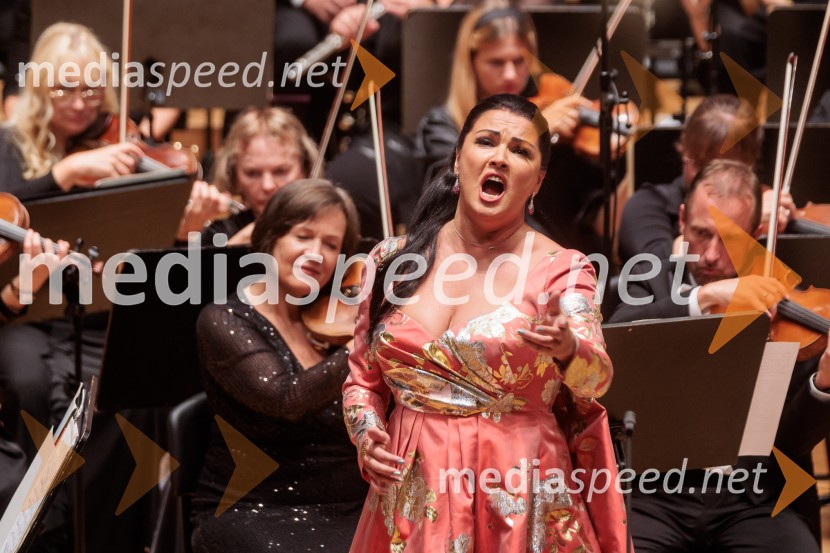  Anna Netrebko, sopranistkaVečer Puccinijeve glasbe, Ljubljana Festival