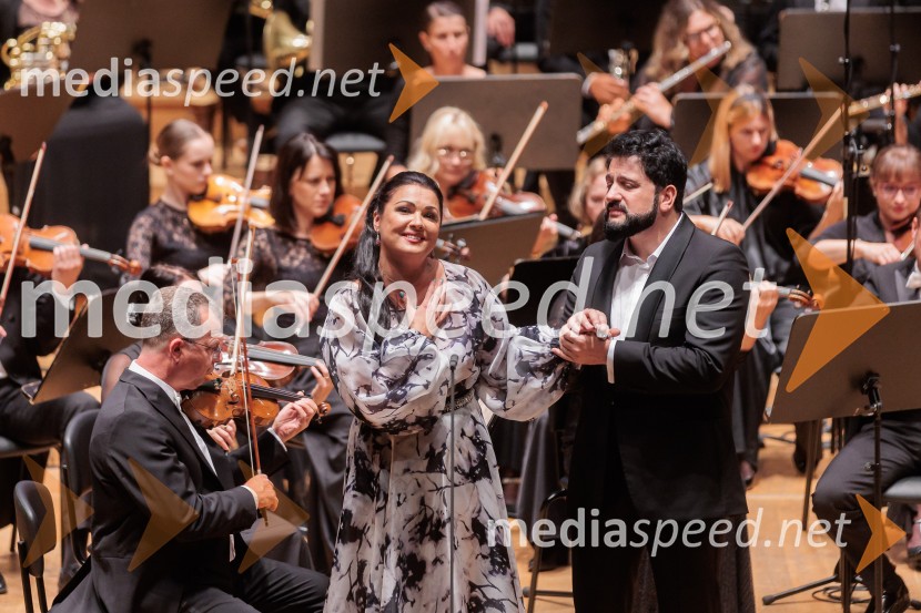  Anna Netrebko, sopranistka;  Jusif Ejvazov, tenorVečer Puccinijeve glasbe, Ljubljana Festival