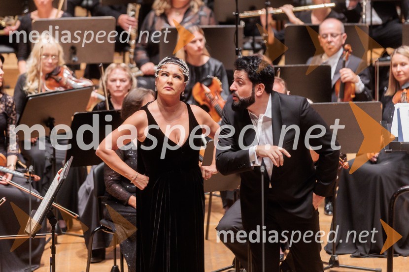  Anna Netrebko, sopranistka;  Bor Zuljan, kitarist, Šank rock;  Jusif Ejvazov, tenorVečer Puccinijeve glasbe, Ljubljana Festival