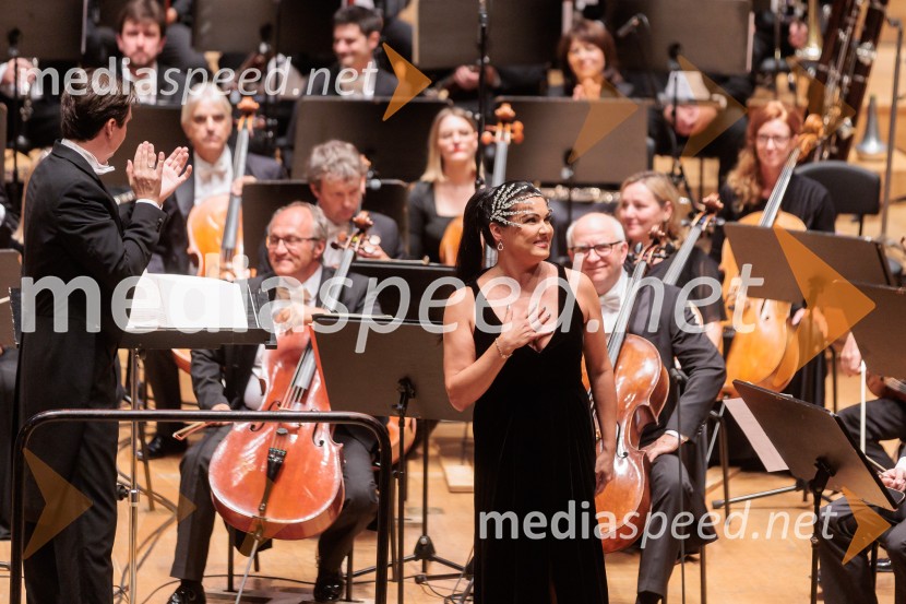  Leon Firšt, skladatelj;  Anna Netrebko, sopranistkaVečer Puccinijeve glasbe, Ljubljana Festival