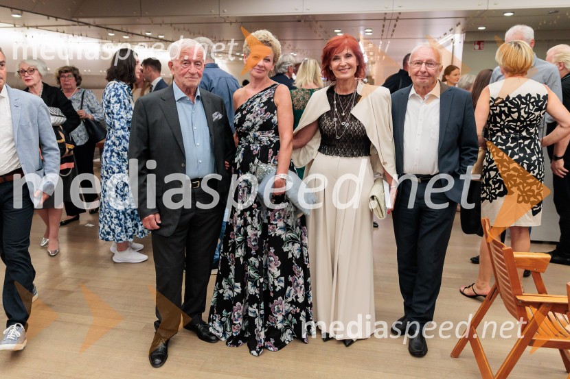 dr. Peter  Čeferin, pravnik, pisatelj;  Rija Čič;  Darinka Pavlič Kamien, strokovnjakinja za komuniciranje; dr. Peter KamienVečer Puccinijeve glasbe, Ljubljana Festival