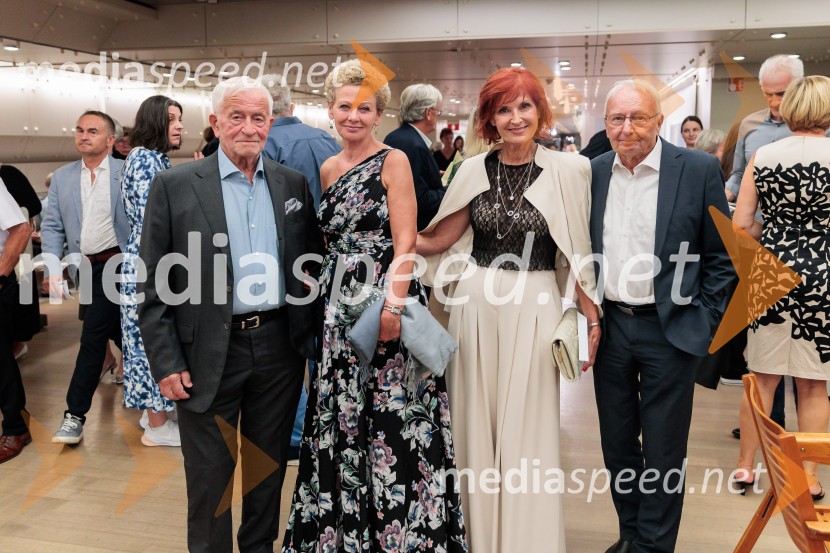 dr. Peter  Čeferin, pravnik, pisatelj;  Rija Čič;  Darinka Pavlič Kamien, strokovnjakinja za komuniciranje; dr. Peter KamienVečer Puccinijeve glasbe, Ljubljana Festival