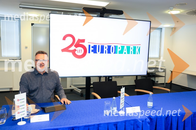  Sašo  Papp, moderatorEuropark praznuje 25 let, novinarska konferenca