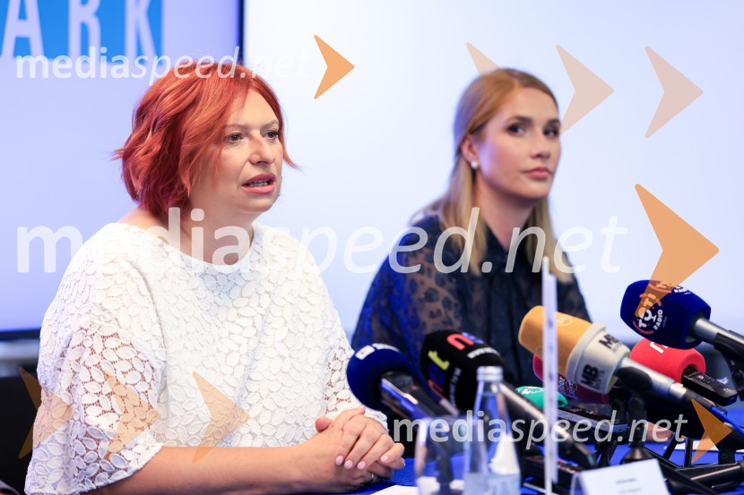  Simona Mandl, center managerka Europarka;  Vanja Bele Kovačič, vodja marketinga, EuroparkEuropark praznuje 25 let, novinarska konferenca