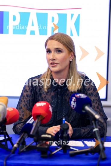  Vanja Bele Kovačič, vodja marketinga, EuroparkEuropark praznuje 25 let, novinarska konferenca