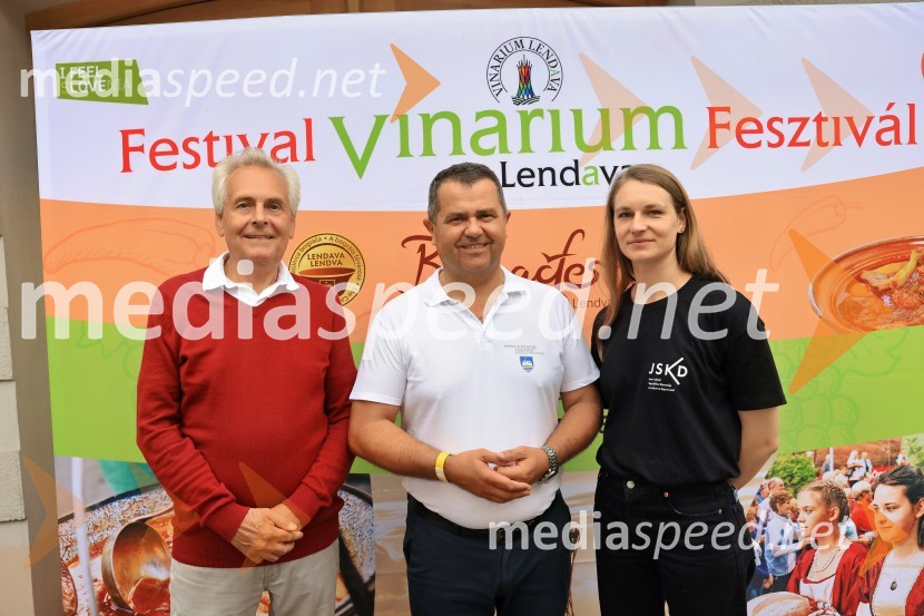  ... ;  Janez Magyar, župan, Občina Lendava;  Nika Škof, predstavnica Javnega sklada Republike Slovenije za kulturne dejavnosti46. Lendavska trgatev 2025