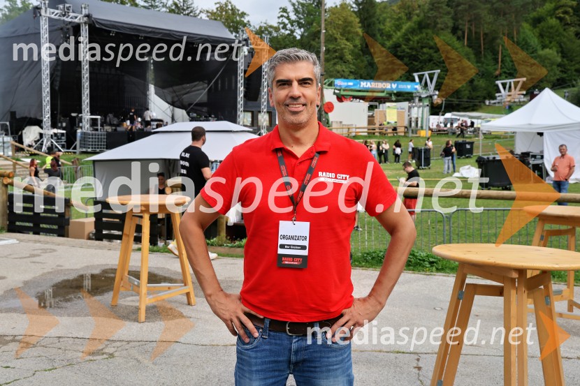  Bor Greiner, odgovorni urednik, Radio CityRadio City 30 let z velikim koncertom pod Pohorjem