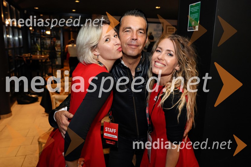  Katja Gregorec, moderatorka Radio Maribor;  Rok Ferengja, pevec, Rok'n band;  Natalija Veronik, moderatorka, Radio CityRadio City 30 let z velikim koncertom pod Pohorjem