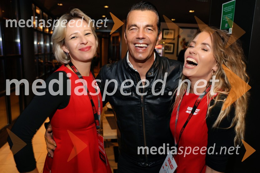  Katja Gregorec, moderatorka Radio Maribor;  Rok Ferengja, pevec, Rok'n band;  Natalija Veronik, moderatorka, Radio CityRadio City 30 let z velikim koncertom pod Pohorjem