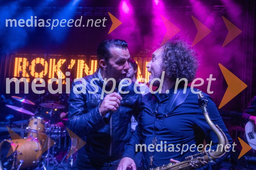  Rok Ferengja, pevec, Rok'n band;  Klemen Kotar, saksofonistRadio City 30 let z velikim koncertom pod Pohorjem