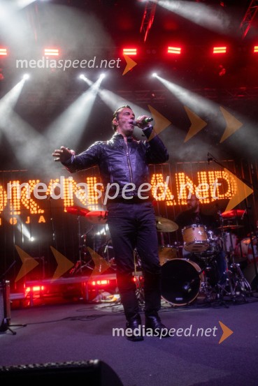  Rok Ferengja, pevec, Rok'n bandRadio City 30 let z velikim koncertom pod Pohorjem