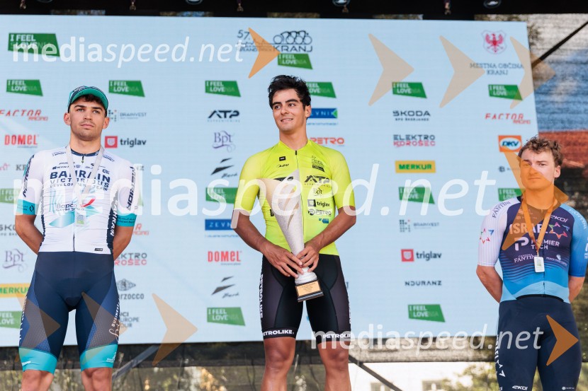  Thomas Capra, kolesar;  José Juan Prieto, kolesar;  Riley Pickrell, kolesar57. Velika nagrada Kranja, najstarejša slovenska kolesarska dirka