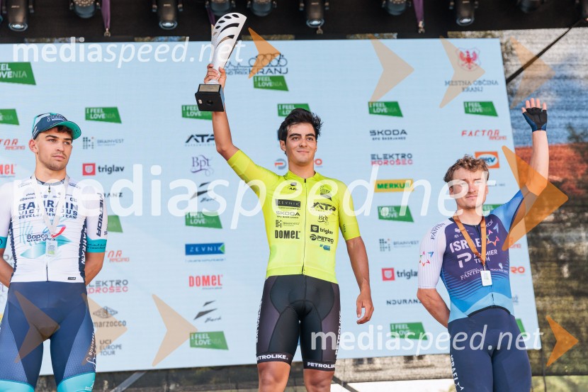  Thomas Capra, kolesar;  José Juan Prieto, kolesar;  Riley Pickrell, kolesar57. Velika nagrada Kranja, najstarejša slovenska kolesarska dirka