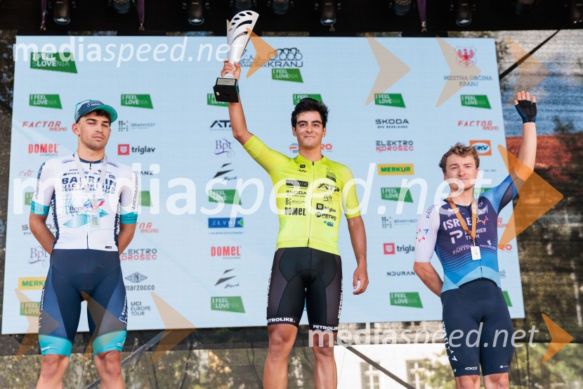  Thomas Capra, kolesar;  José Juan Prieto, kolesar;  Riley Pickrell, kolesar57. Velika nagrada Kranja, najstarejša slovenska kolesarska dirka