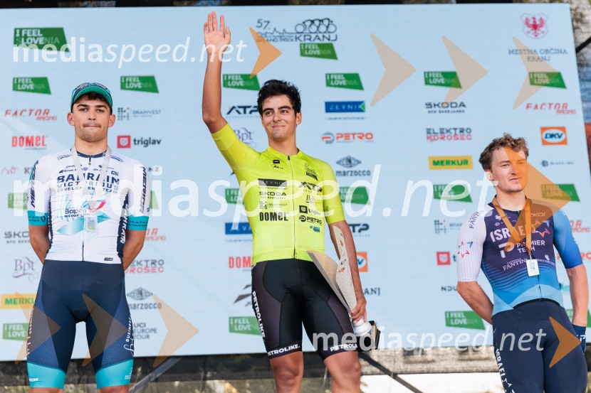  Thomas Capra, kolesar;  José Juan Prieto, kolesar;  Riley Pickrell, kolesar57. Velika nagrada Kranja, najstarejša slovenska kolesarska dirka